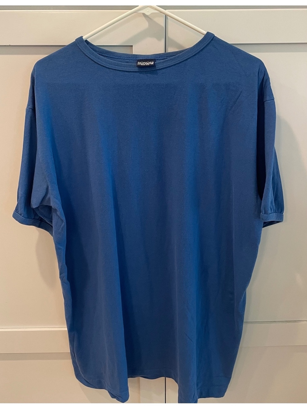 Vintage 80s Honors Plus Size Blue T-Shirt 1X (18/20)